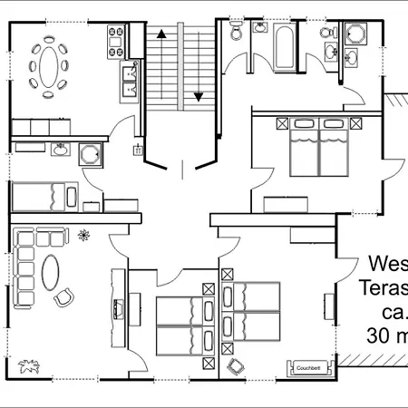 Hartenfels 1 아파트 *